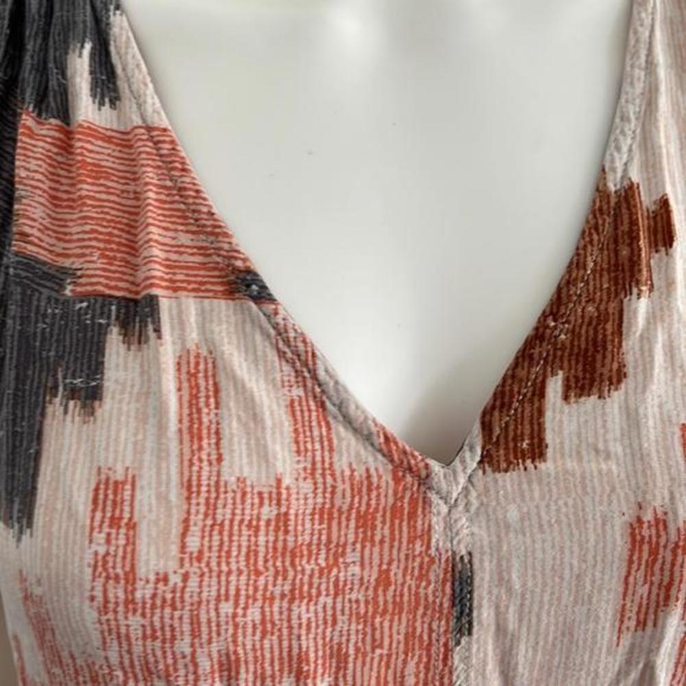 Susina dress small multi color patter tier design - Picture 4 of 6